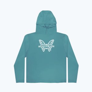 Butterfly Sun Hoodie | Depth Blue