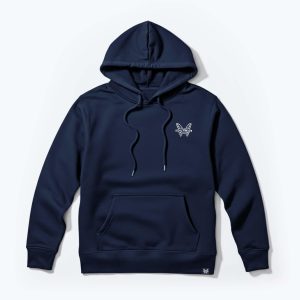 Heavy Butterfly Pullover Hoodie