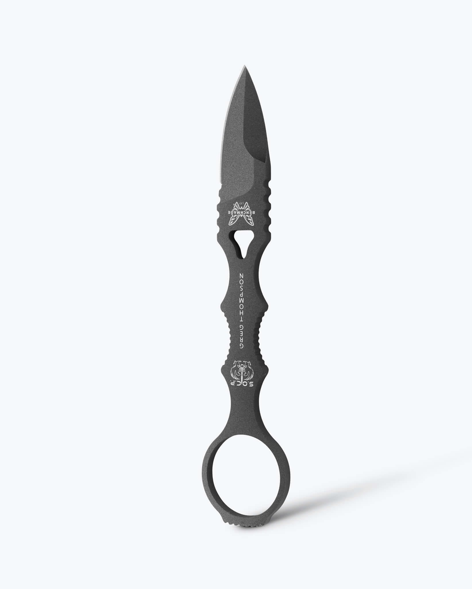 Mini SOCP® Dagger | Tungsten Gray | Spear-Point