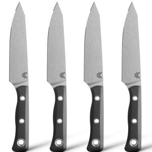 Table Knife Set | Black G10