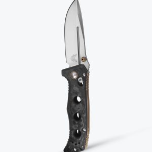 Mini Adamas® | Marbled Carbon Fiber | Drop-point
