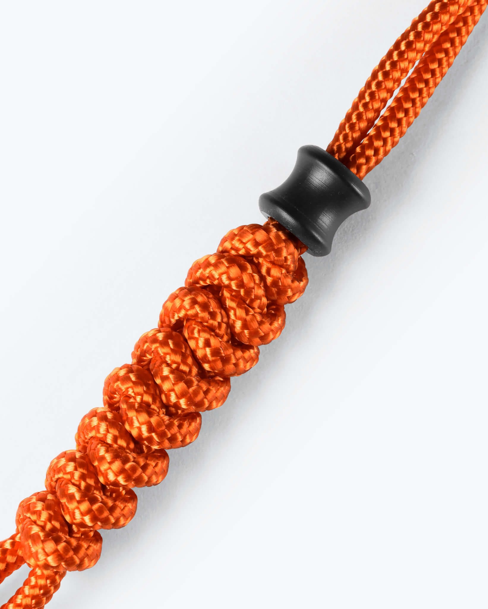 Lanyard. Nylon Bead | Black - Image 3