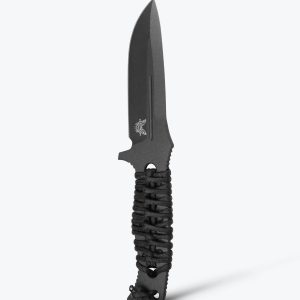 Fixed Adamas® | Black Paracord | Drop-point