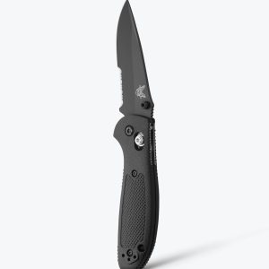 Mini Griptilian® | Black Grivory® | Drop-point