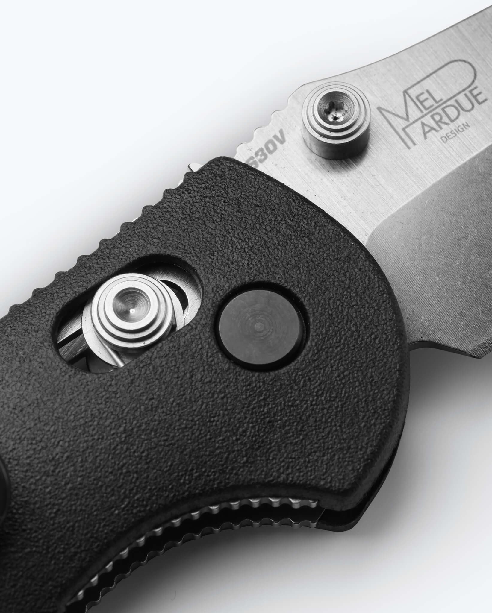 Mini Griptilian® | Black Grivory® | Drop-point - Image 5