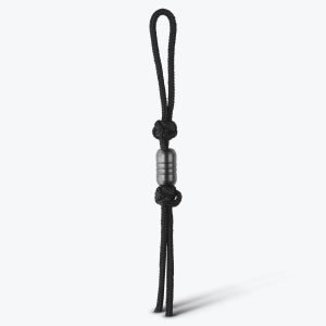 Lanyard. SS Bead | Black PVD