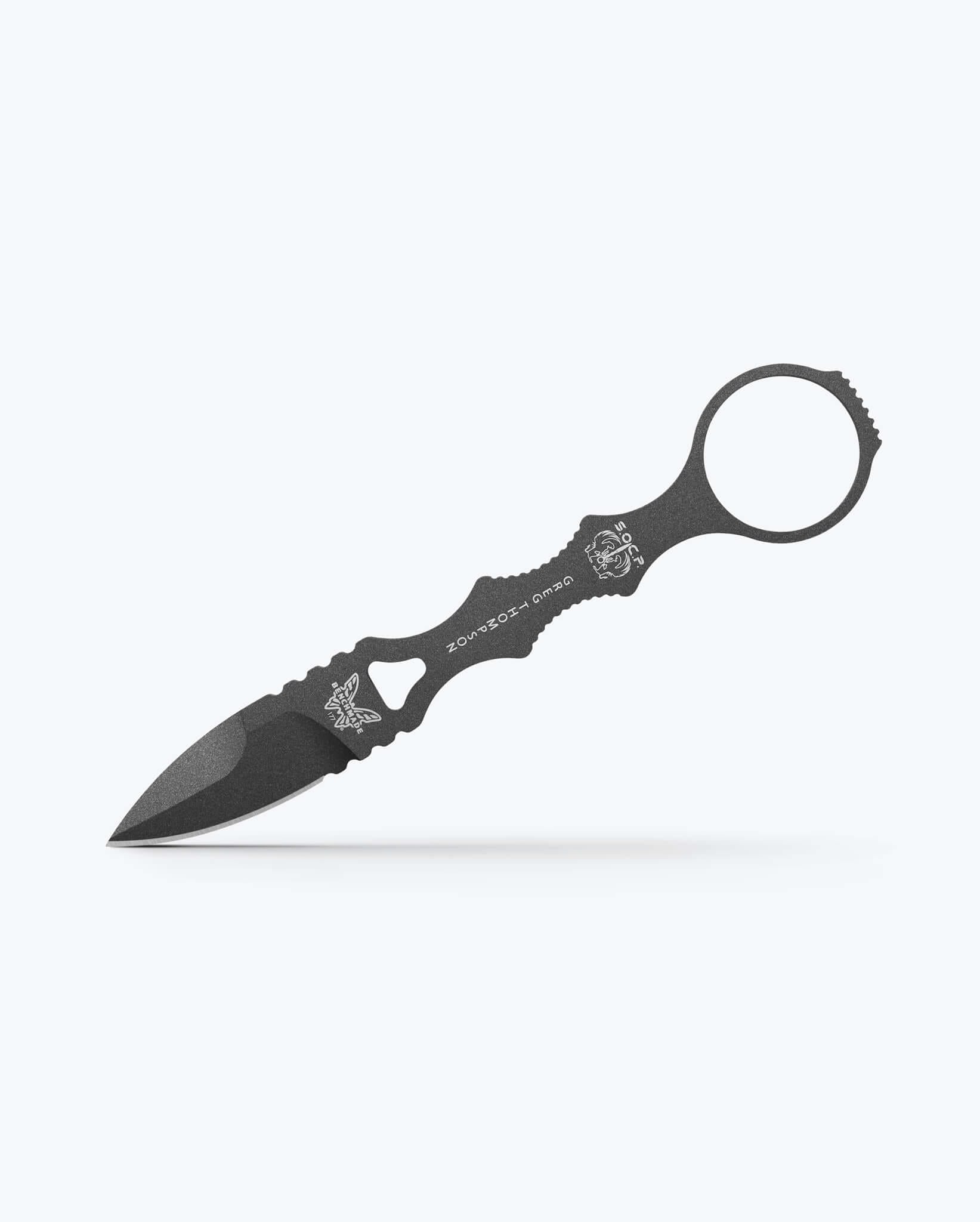 Mini SOCP® Dagger | Tungsten Gray | Spear-Point - Image 2